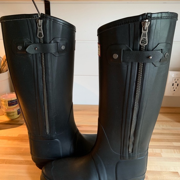 Hunter Rag & Bone New York Black Boots 🎄 - Picture 3 of 6